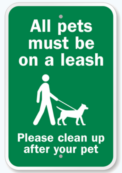All dogs must be leashed in our sanctuaries. Why? Unleashed dogs reduce habitat quality: birds and other wildlife will leave an area where dogs are off leash. NO COMMERCIAL DOG WALKERS PLEASE: limit of TWO DOGS per walker at all times.